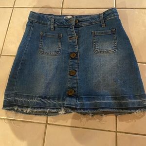 Denim Skirt - Size M